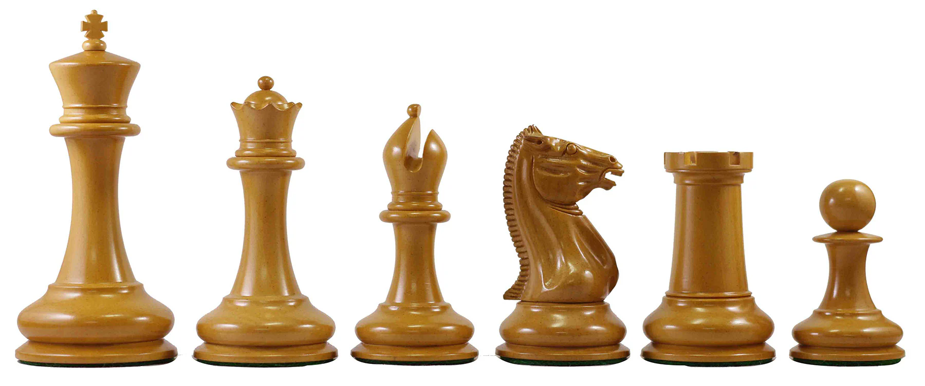 Morphy Cooke 1849-50 Vintage Reproduction 4.4" Antiqued Look Chess Set - Image 5