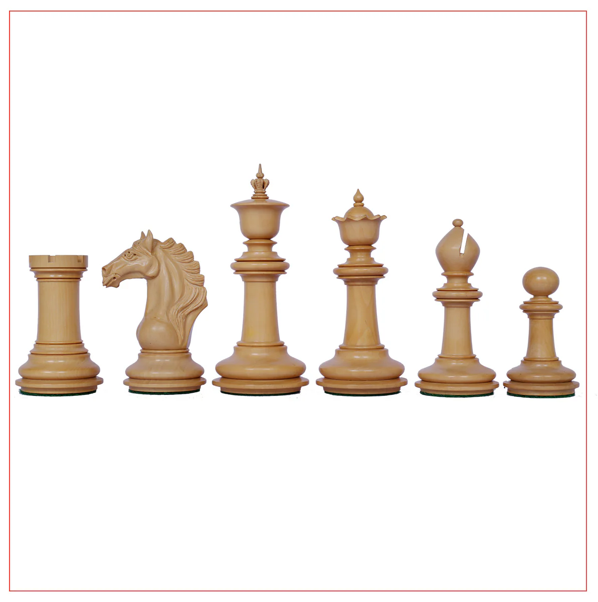 Macedon Series Premium Staunton 4.4 Chess set - Image 2