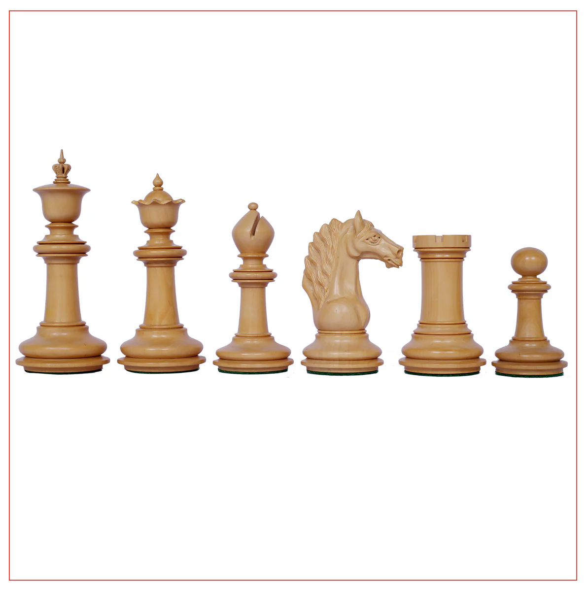 Macedon Series Premium Staunton 4.4 Chess set - Image 3