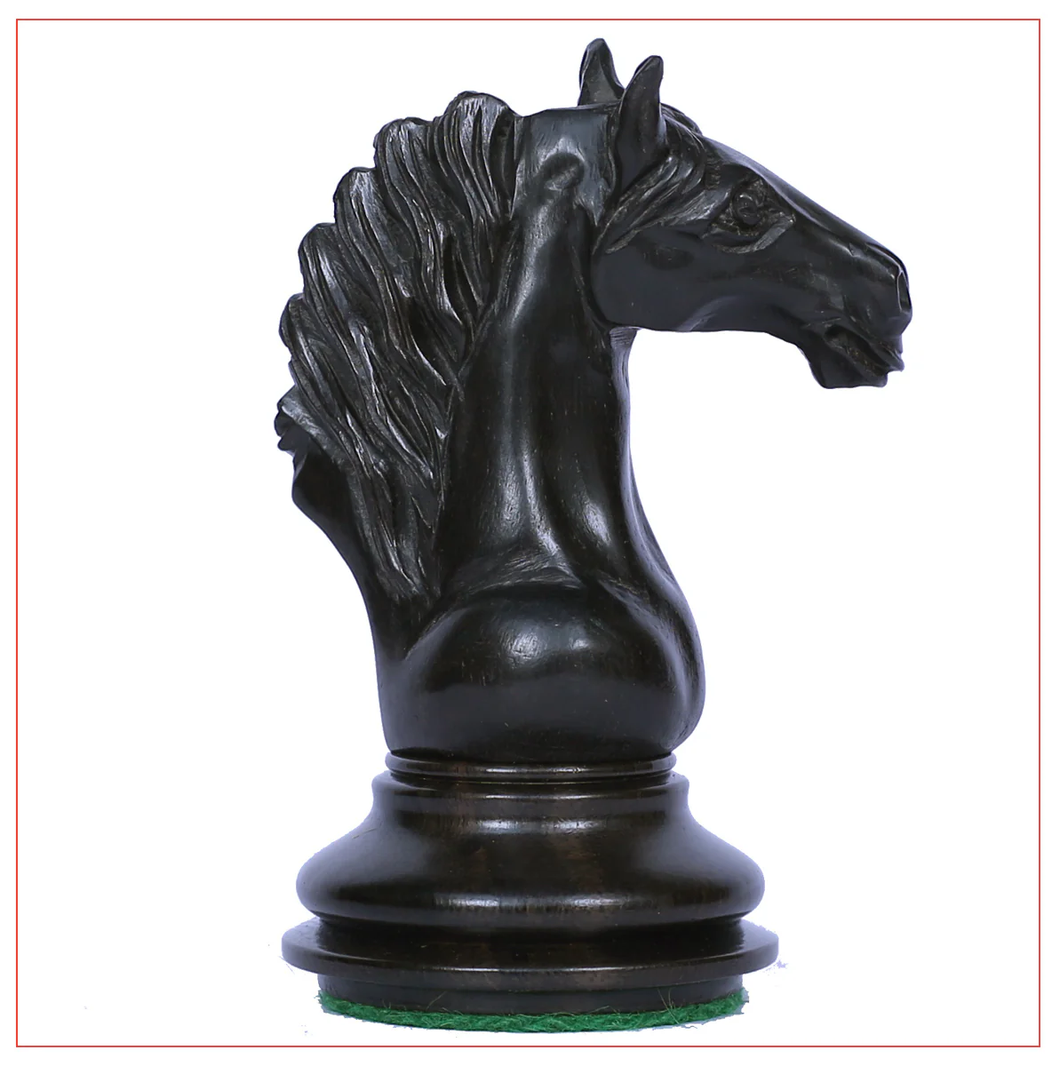 Mecadon Series 4.4" Ebony Wood Staunton Chess Set - Image 9