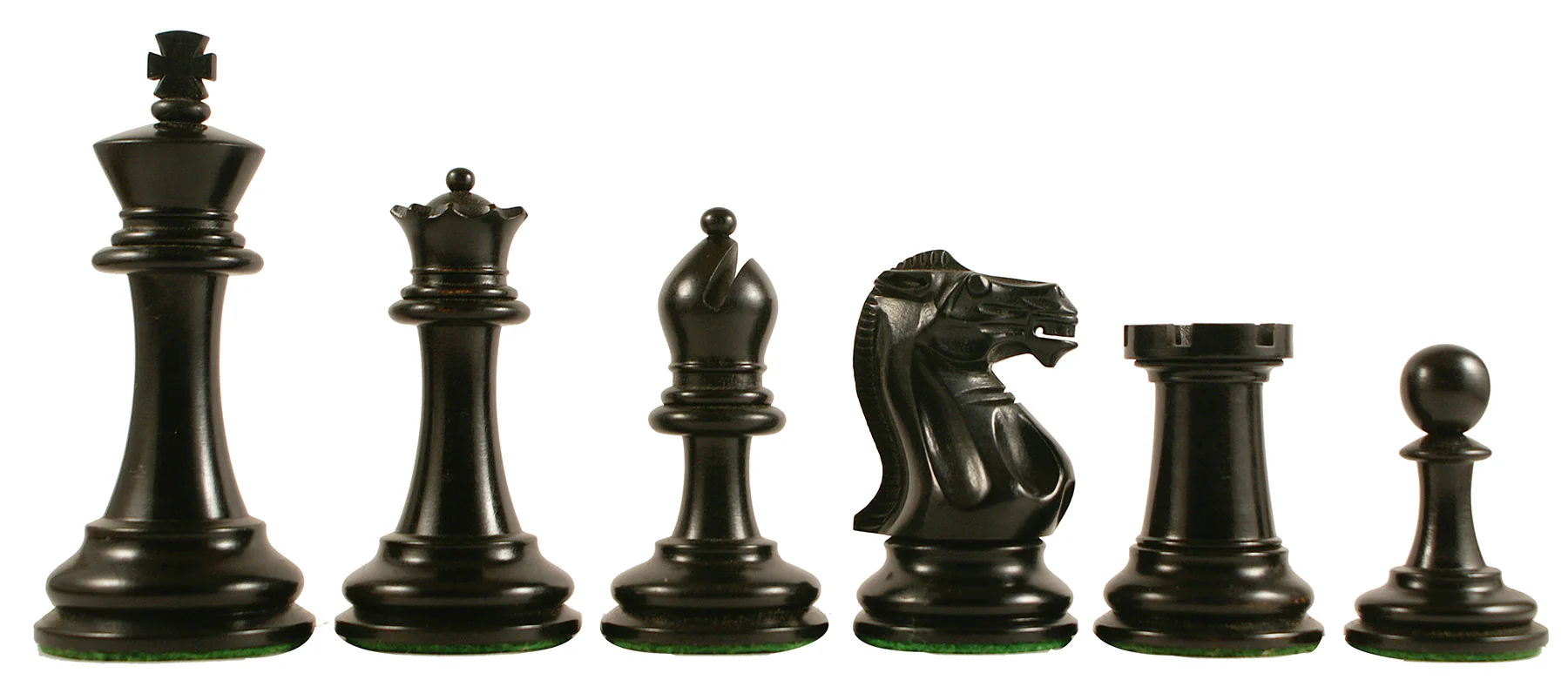 Paul Moprhy Series 3.25" Premium Staunton Ebonised Chess Set - Image 5