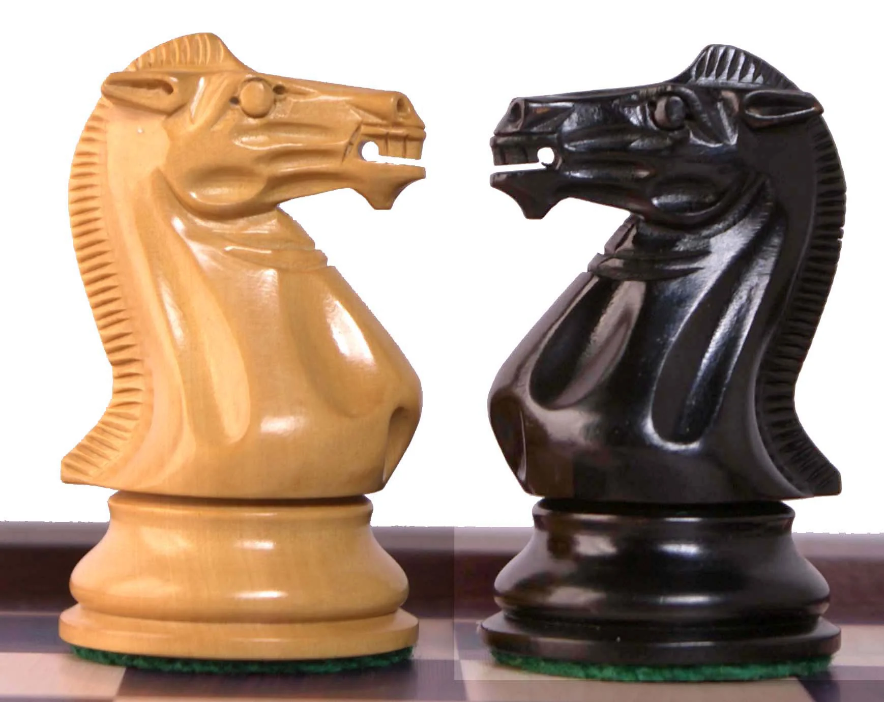 Paul Moprhy Series 3.25" Premium Staunton Ebonised Chess Set - Image 6