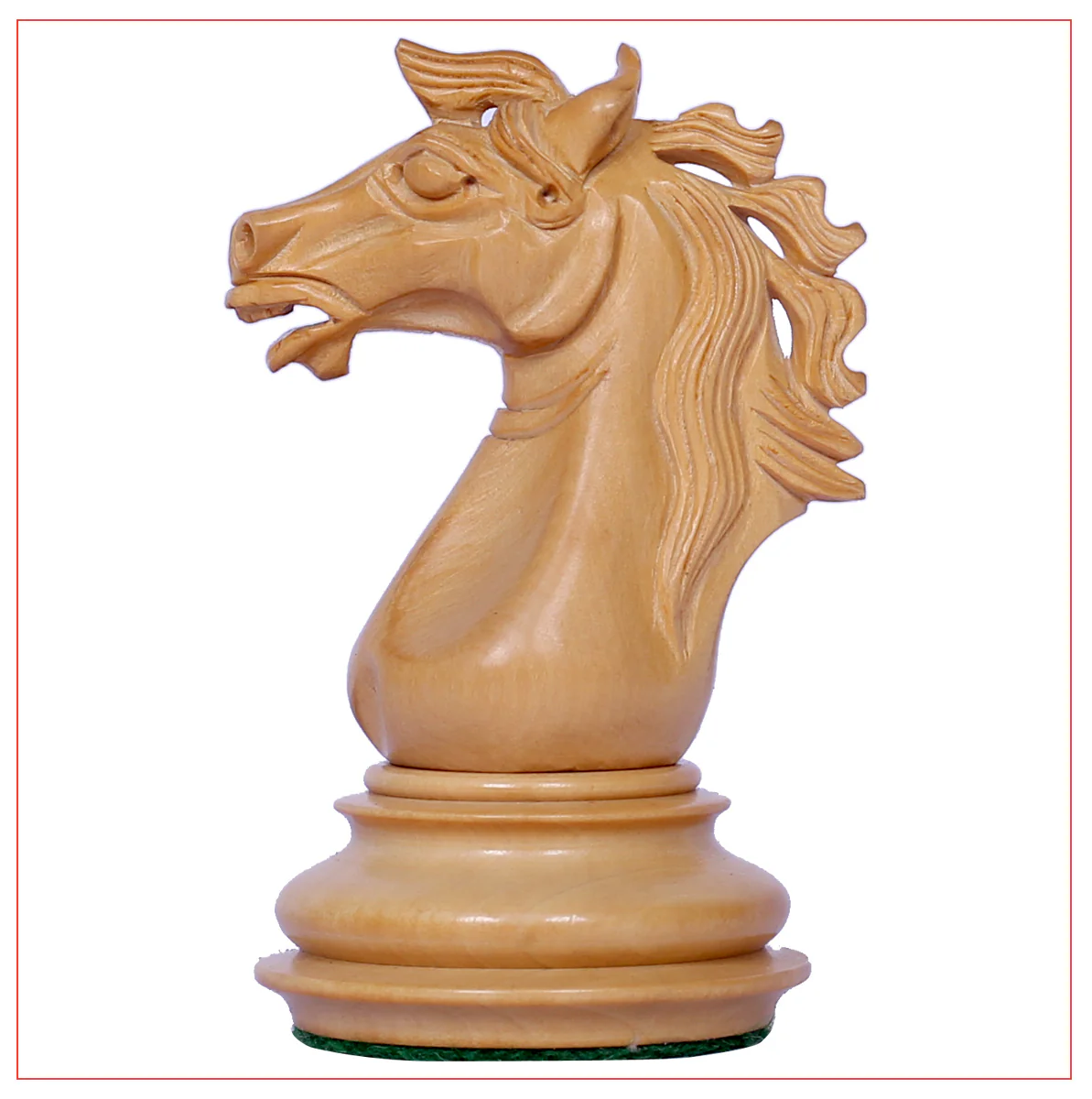 Regal Series 4" Padouk Wood Chess Pieces - Image 6