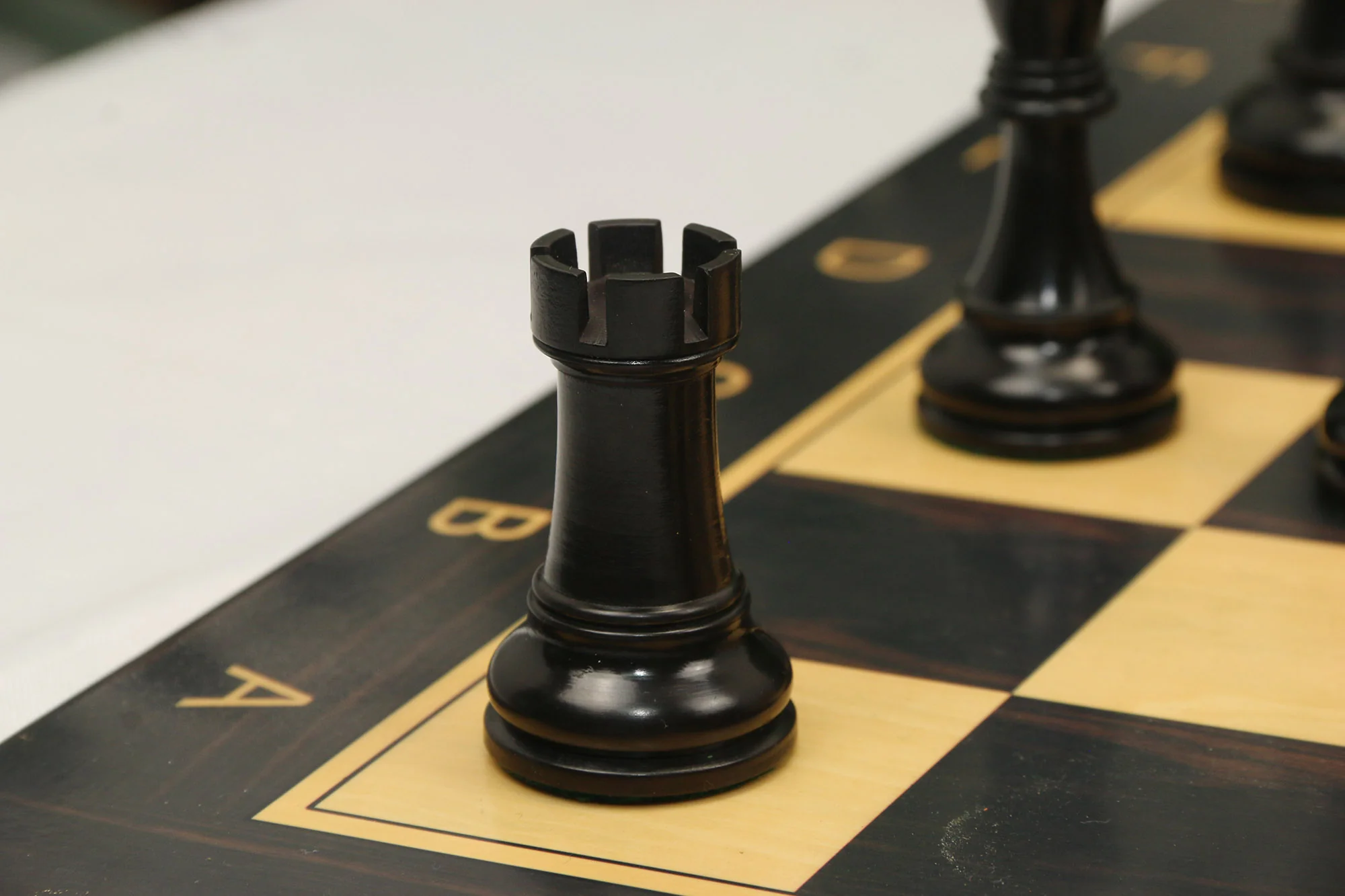Winchester Series 4" Luxury Staunton Chess Pieces - Ebonised Wood - Image 23