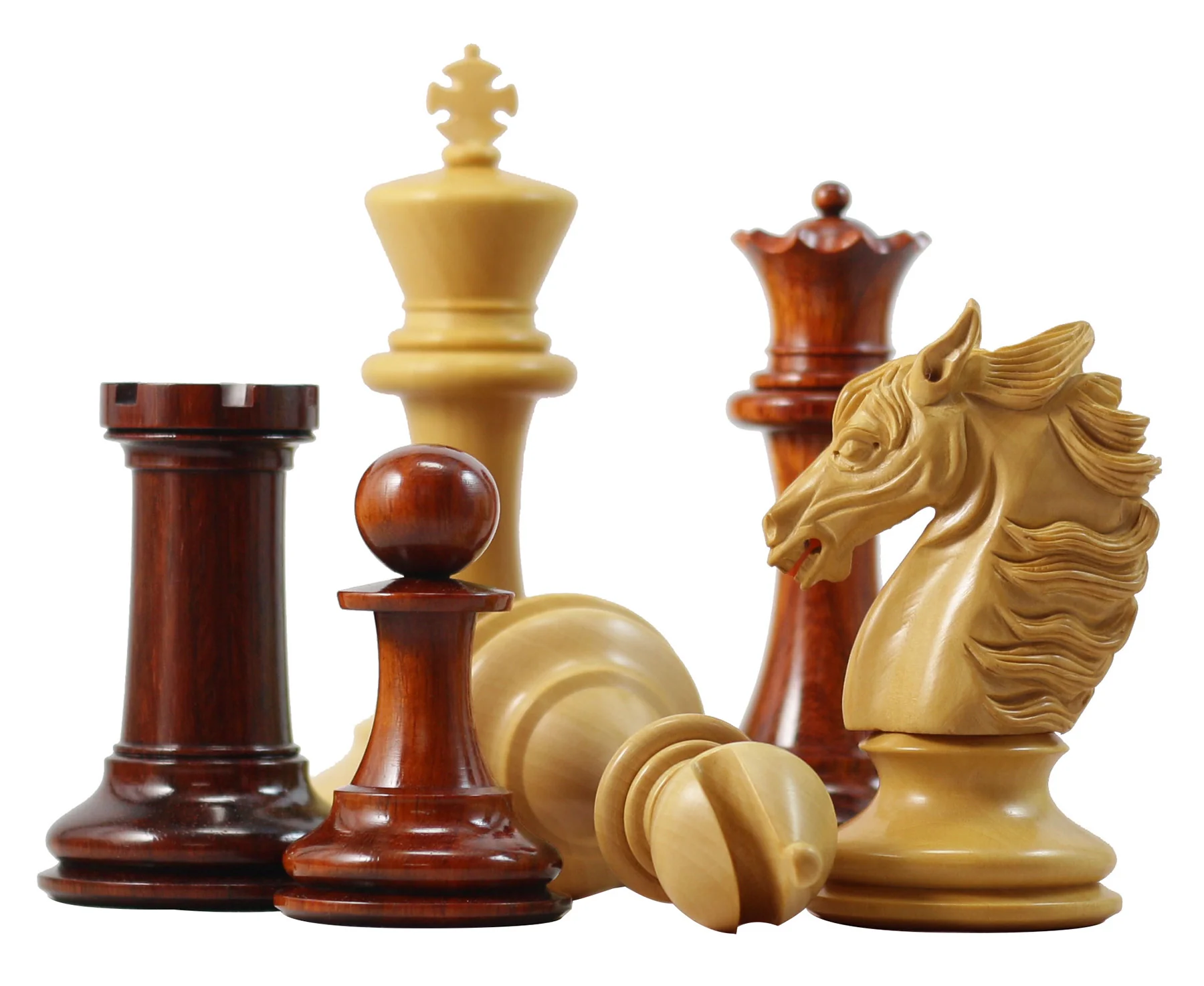 Victoria Series 4.4" Premium Staunton Chess Set - Image 7