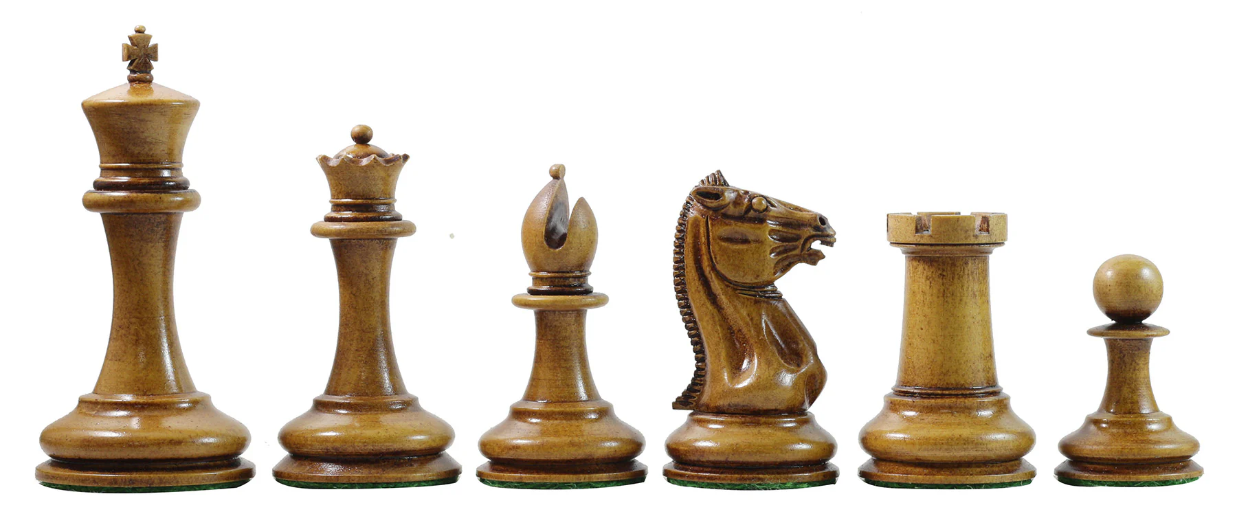 Morphy Cooke 1849-50 Vintage 3.5" Chess Design in Distressed Antique look and Ebony Wood - Image 11