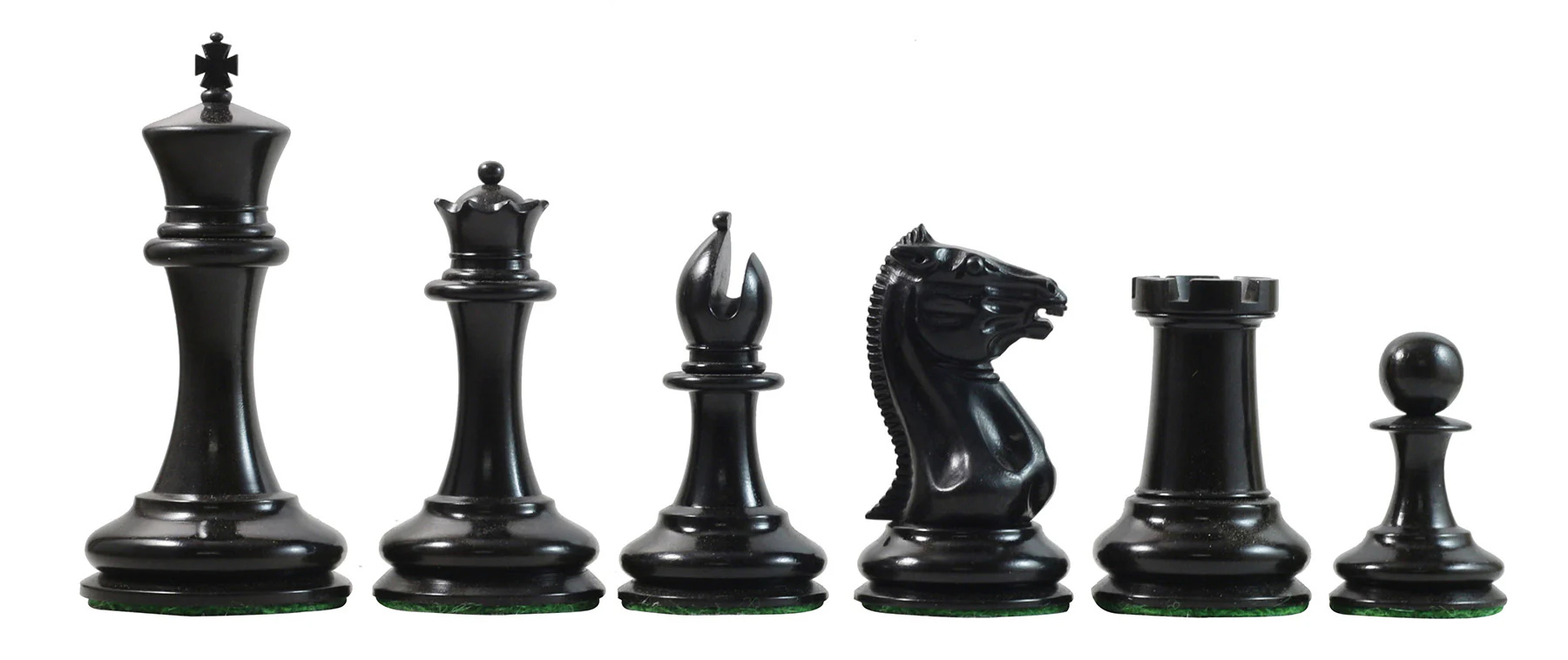 Morphy Cooke 1849-50 Vintage 3.5" Chess Design in Distressed Antique look and Ebony Wood - Image 9