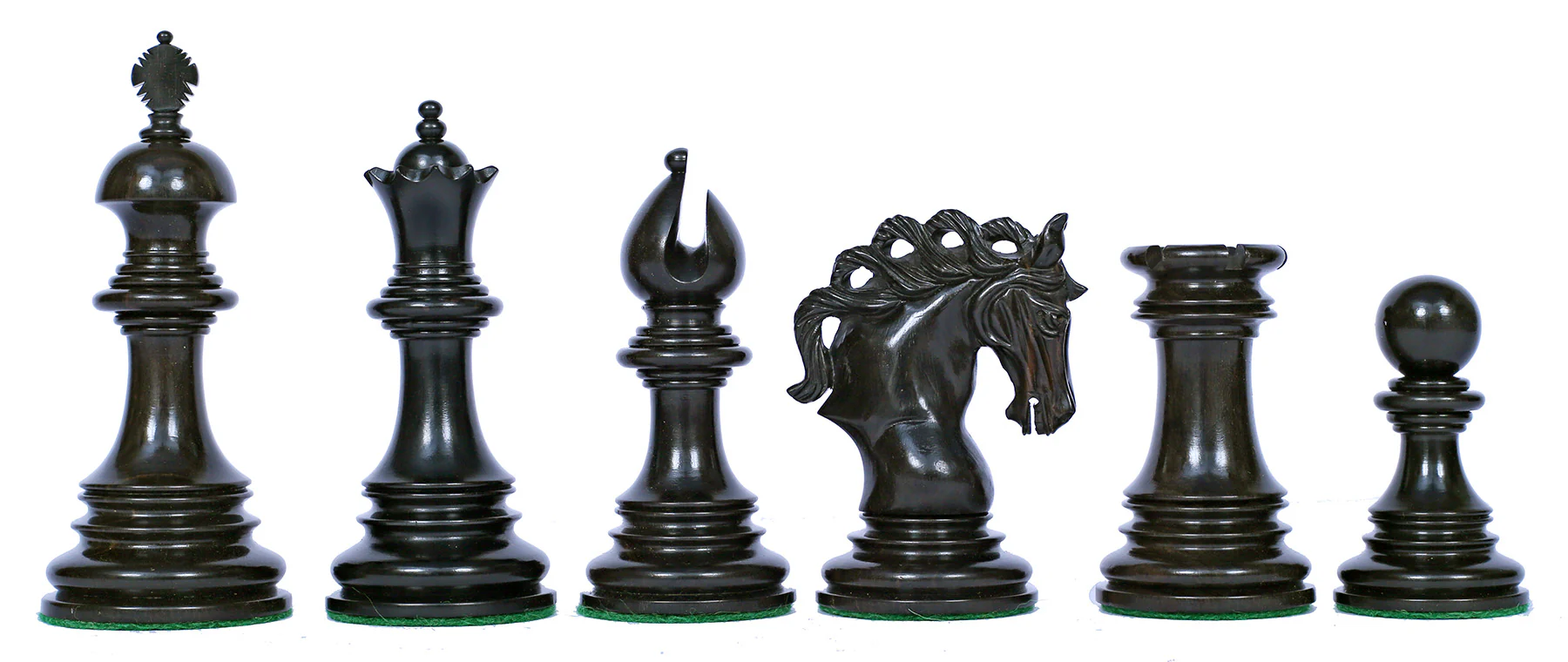 Westminster Series 4.4" Luxury Chess set in Ebony and Box Wood - Image 3