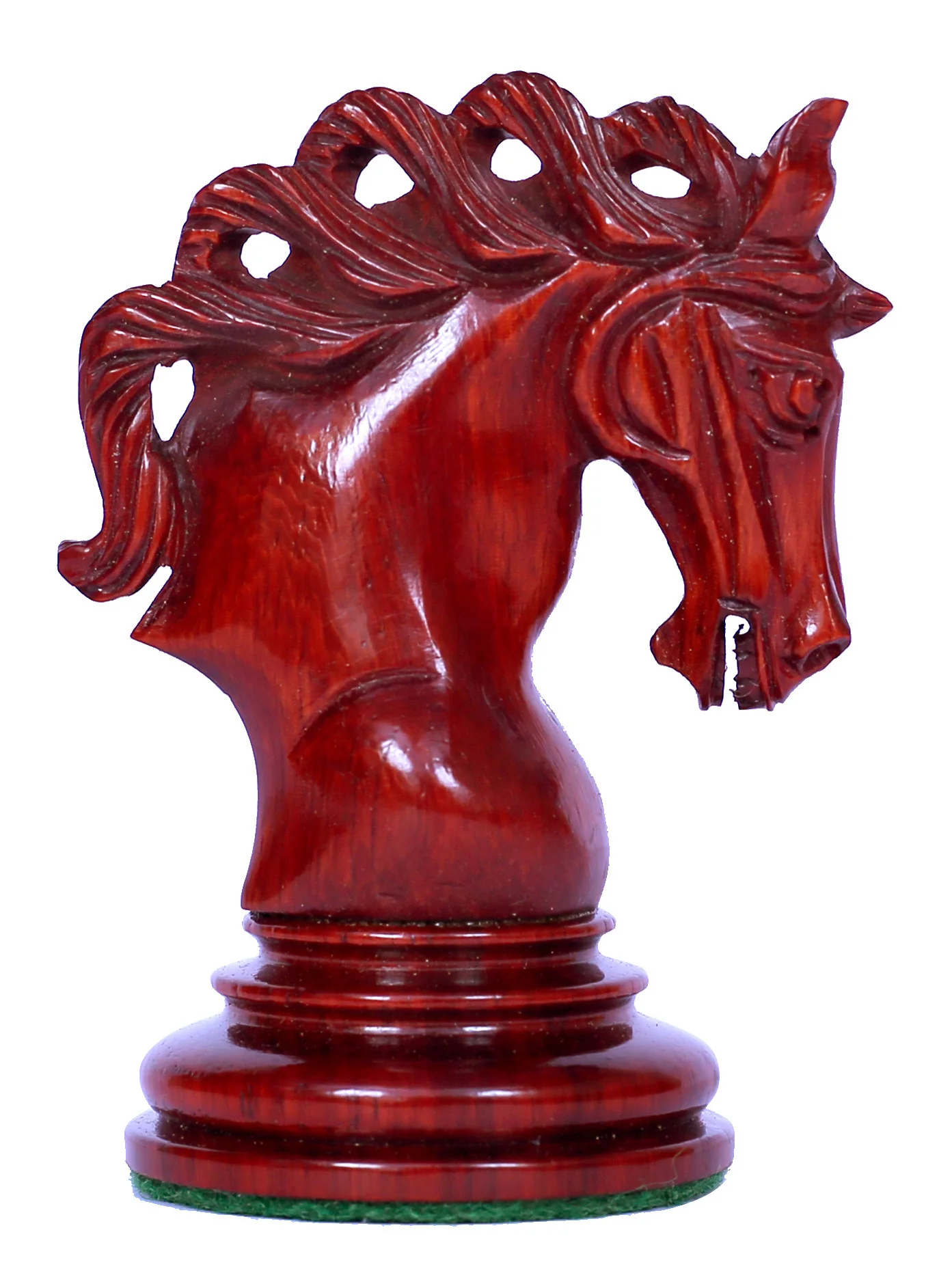Westminster Series 4.4" Premium Staunton Padouk Wood Chess Set - Image 4