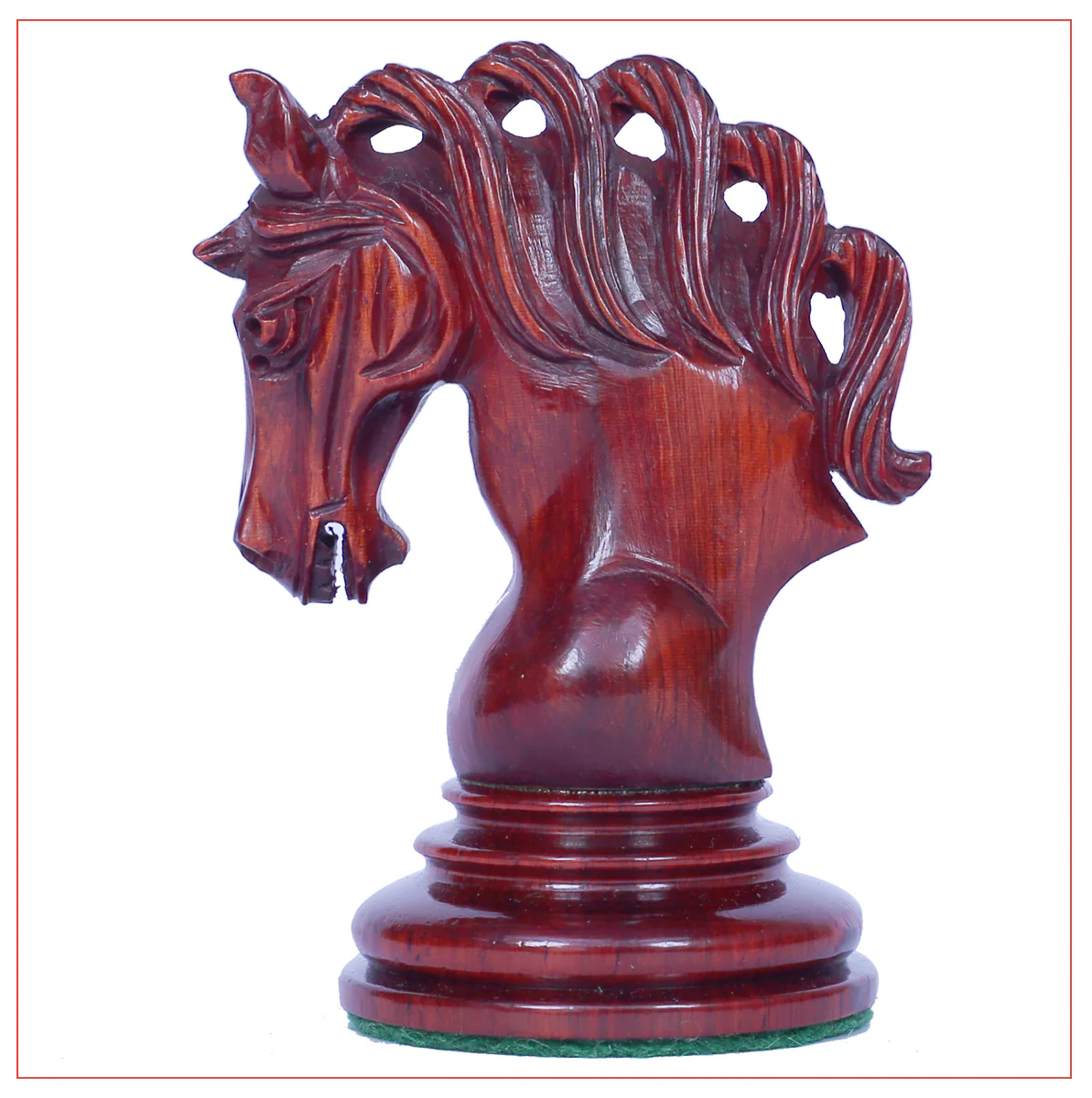 Westminster Series 4.4" Staunton Chess Set - Padouk Wood - Image 10